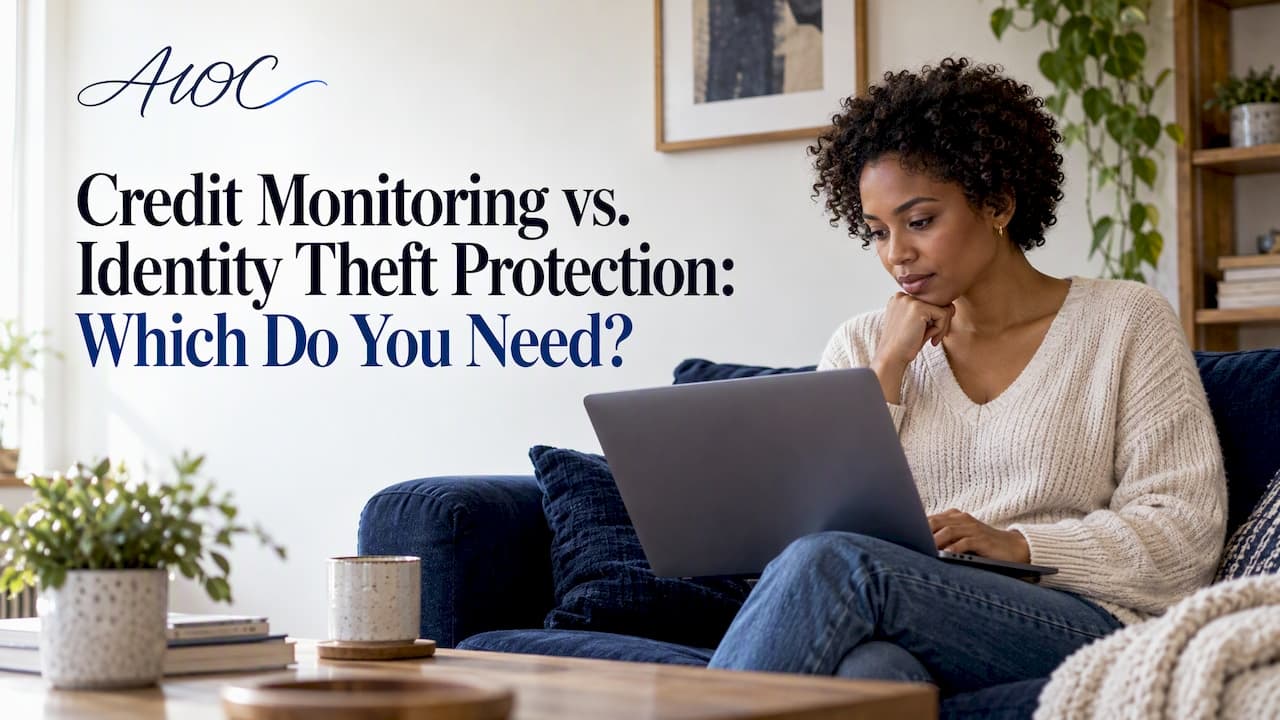 Credit Monitoring vs. Identity Theft Protection: Which Do You Need?